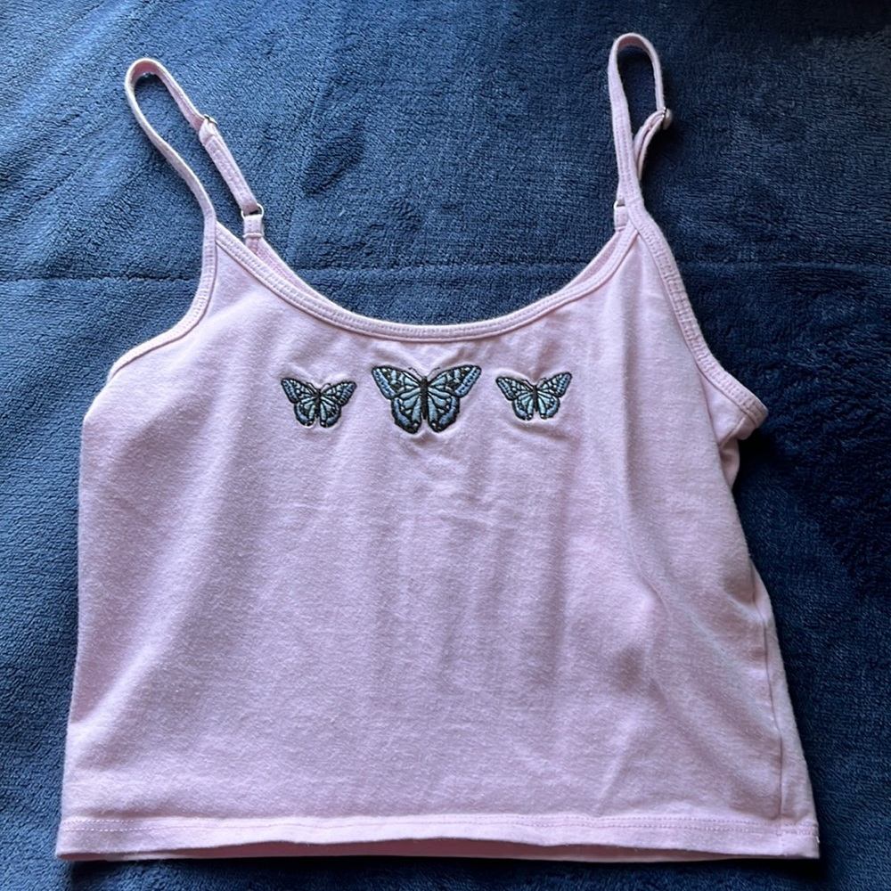 Pink tank top